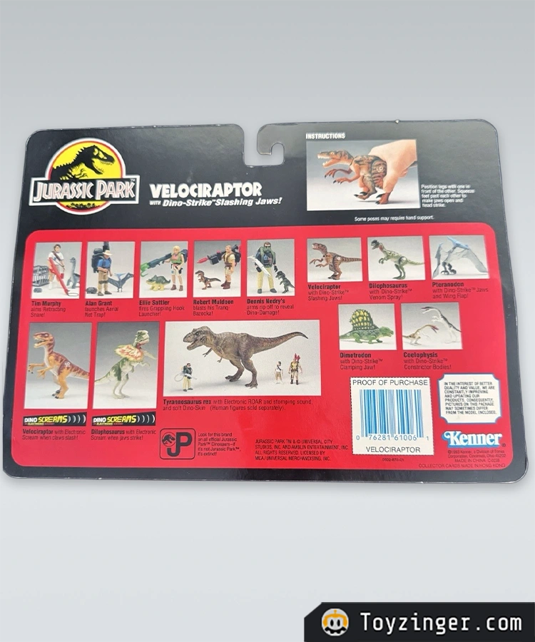 Jurassic Park Vintage Figure