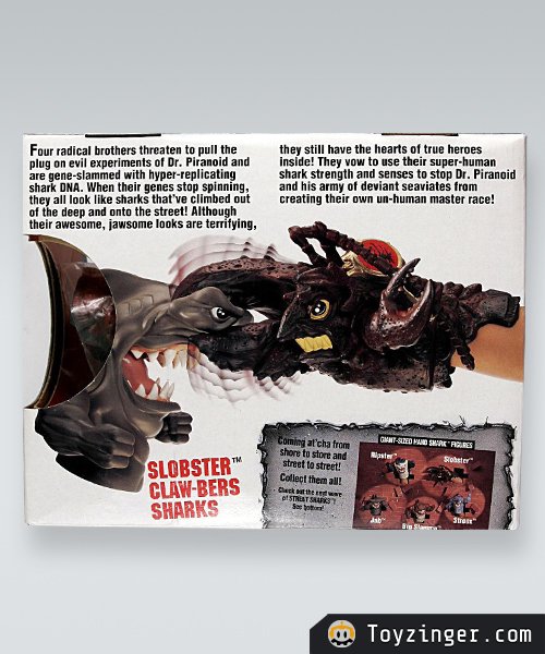 Street Sharks Hand puppet