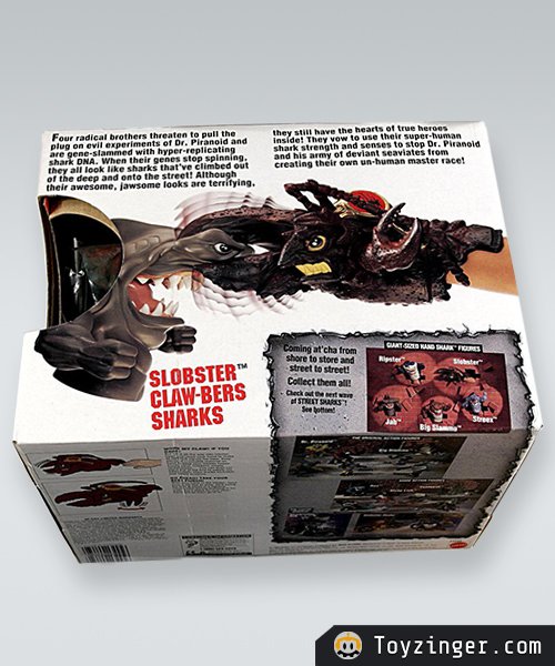 Street Sharks Hand puppet