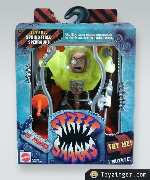 Street Sharks Vintage Figure