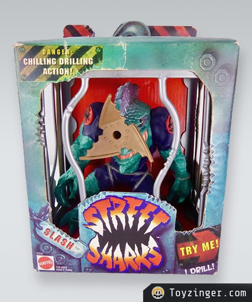 Street Sharks Vintage Figure