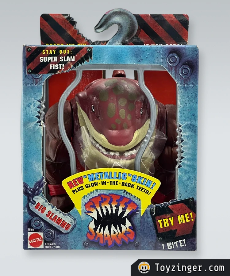Street Sharks Vintage Figure