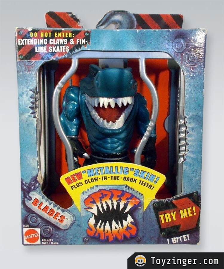 Street Sharks Vintage Figure