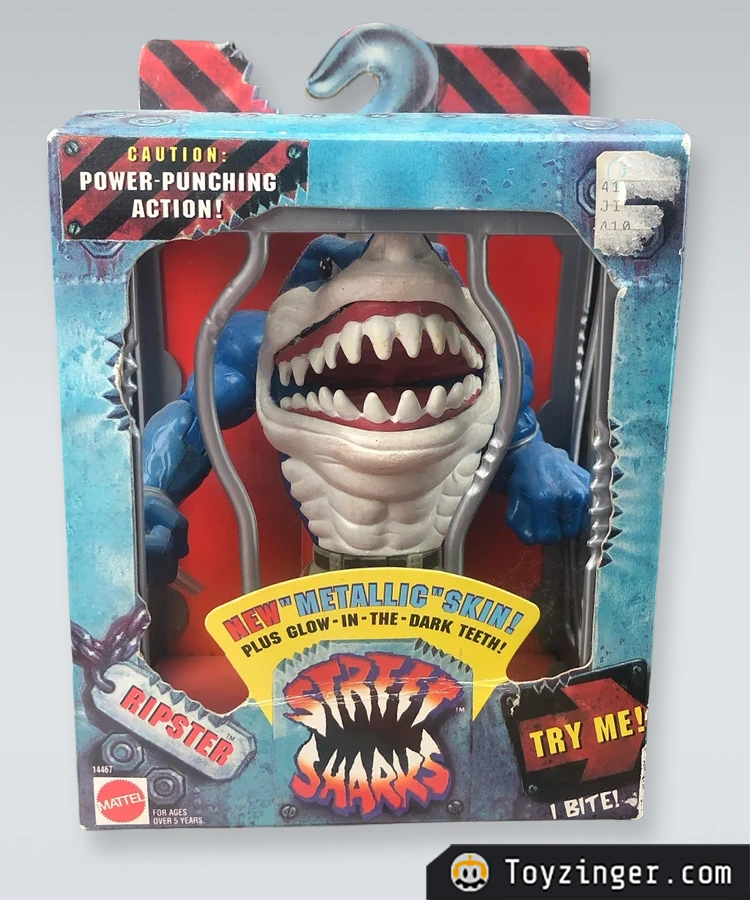 Street Sharks Vintage Figure