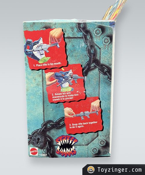 Street Sharks Vintage Figure