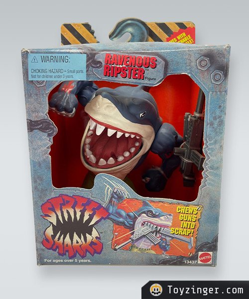Street Sharks Vintage Figure