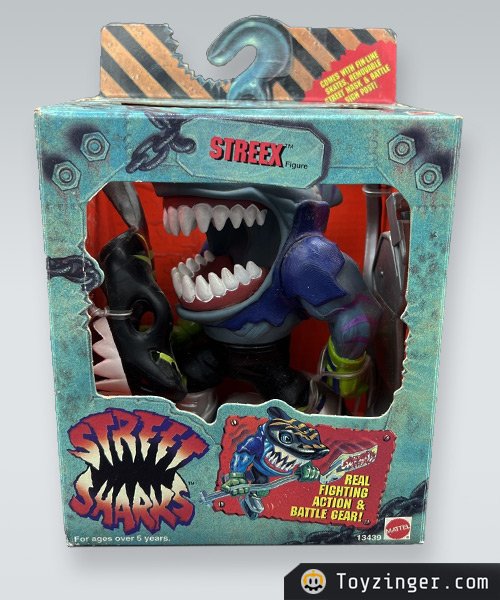 Street Sharks Vintage Figure