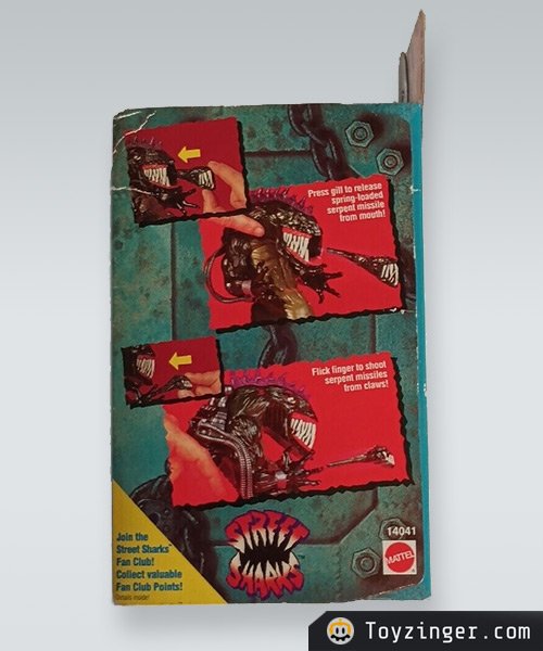 Street Sharks Vintage Figure