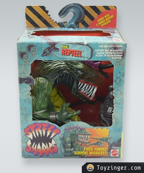 Street Sharks Vintage Figure