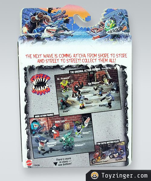 Street Sharks Vintage Figure
