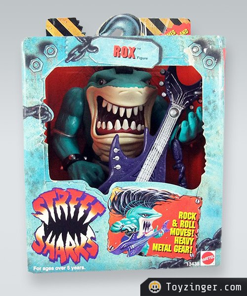 Street Sharks Vintage Figure