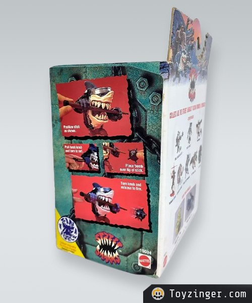 Street Sharks Vintage Figure