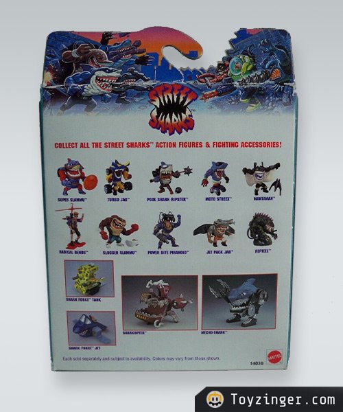 Street Sharks Vintage Figure