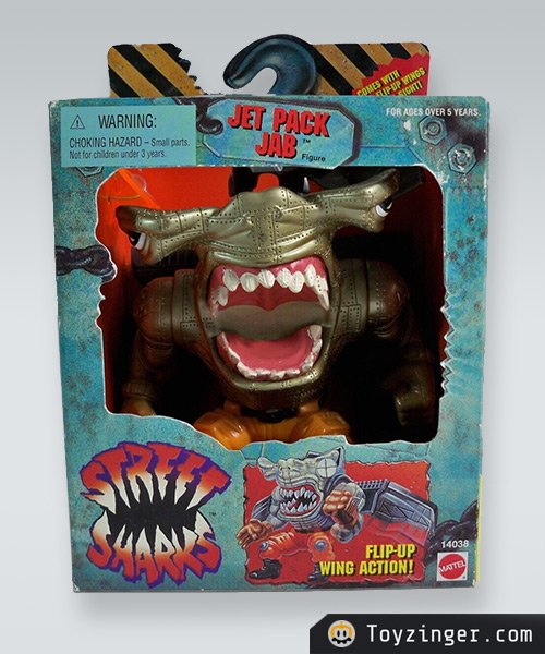 Street Sharks Vintage Figure