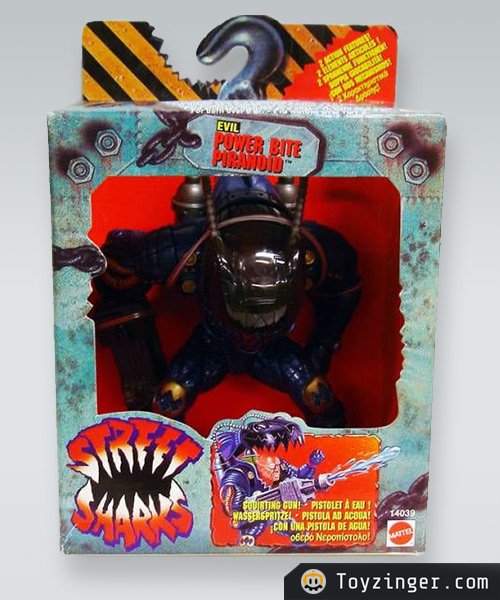 Street Sharks Vintage Figure