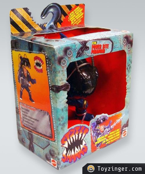 Street Sharks Vintage Figure