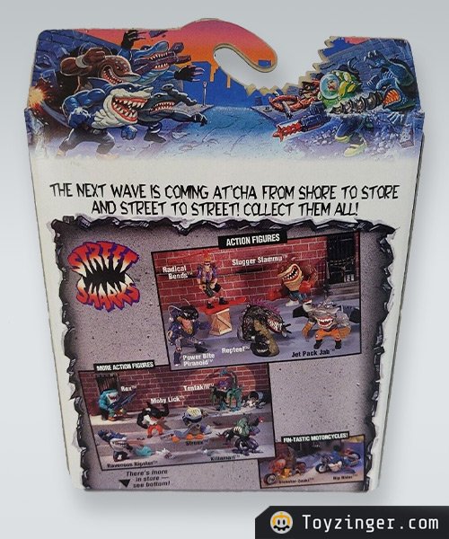 Street Sharks Vintage Figure