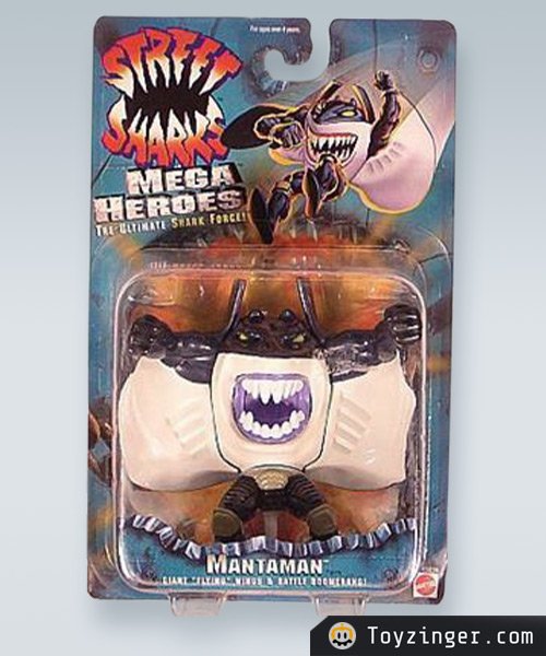 Street Sharks Vintage Figure