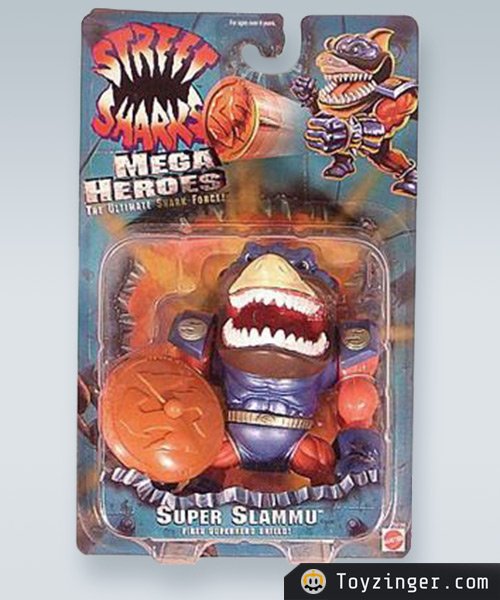 Street Sharks Vintage Figure