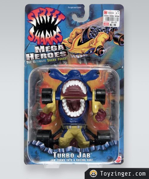 Street Sharks Vintage Figure