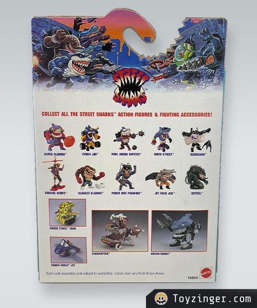 Street Sharks Vintage Figure