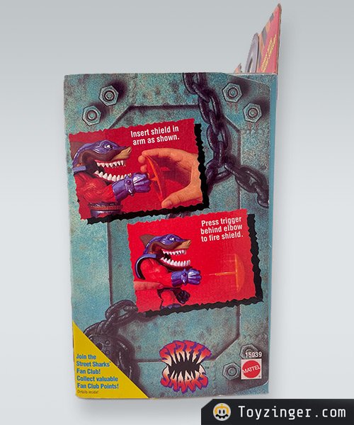 Street Sharks Vintage Figure