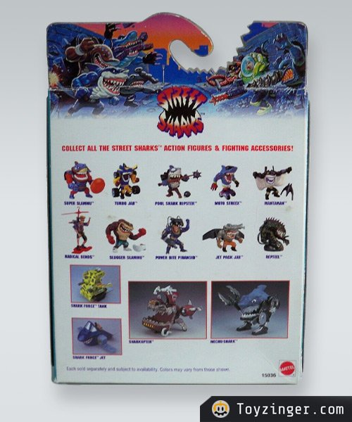 Street Sharks Vintage Figure