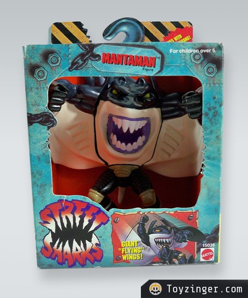 Street Sharks Vintage Figure