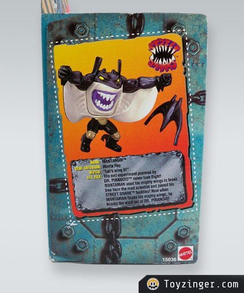 Street Sharks Vintage Figure