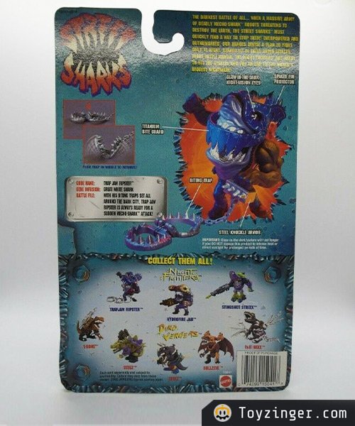 Street Sharks Vintage Figure