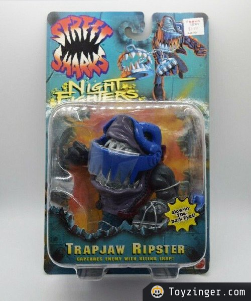 Street Sharks Vintage Figure