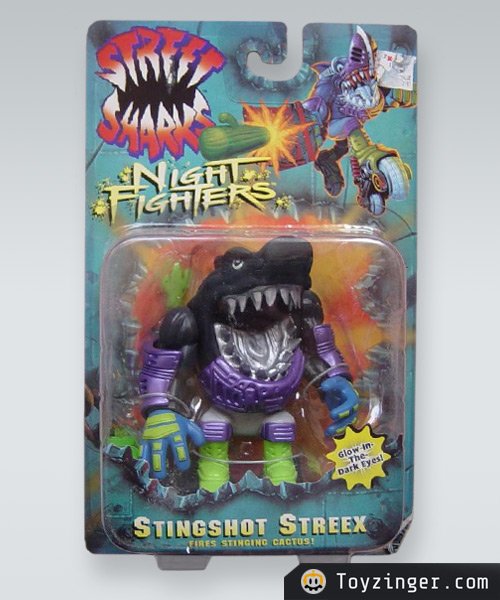 Street Sharks Vintage Figure