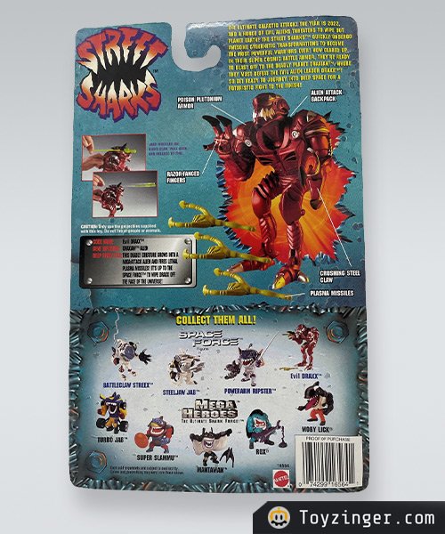 Street Sharks Vintage Figure