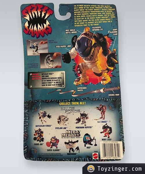 Street Sharks Vintage Figure