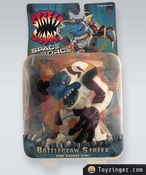 Street Sharks Vintage Figure