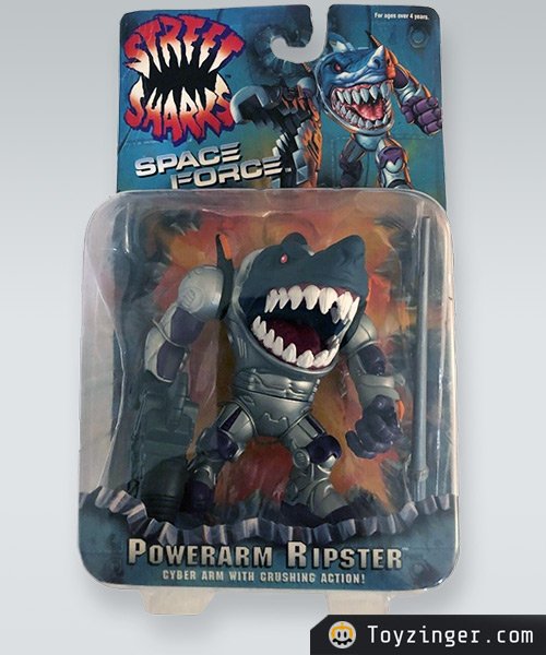 Street Sharks Vintage Figure
