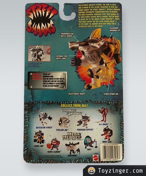 Street Sharks Vintage Figure