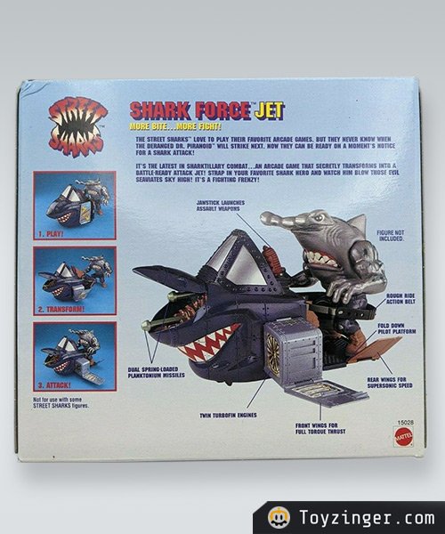 Street Sharks Vintage Figure