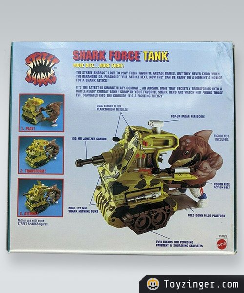 Street Sharks Vintage Figure