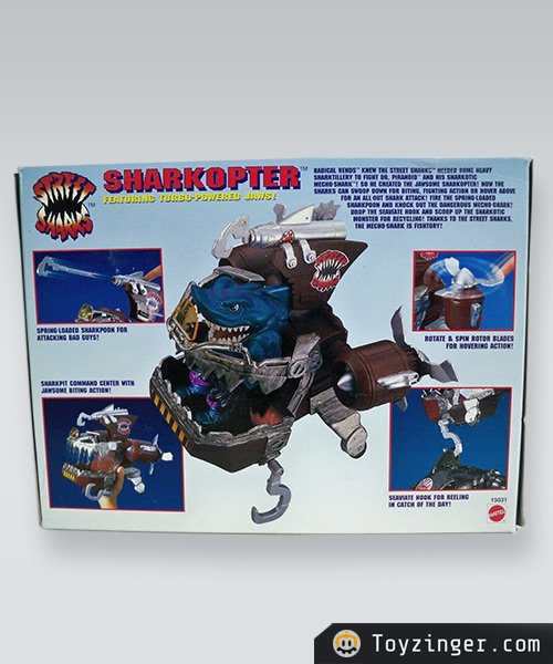 Street Sharks Vintage Figure