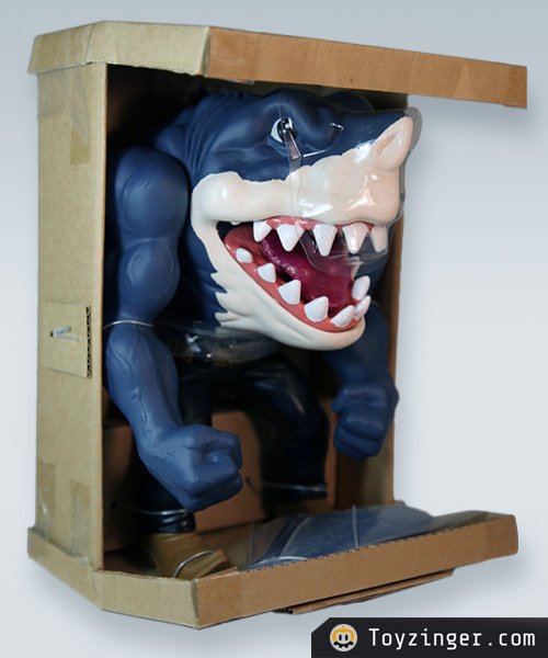 Street Sharks Vintage Figure