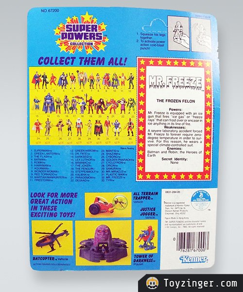 Super Powers Vintage Figure 1986