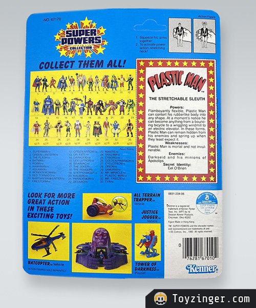 Super Powers Vintage Figure 1986