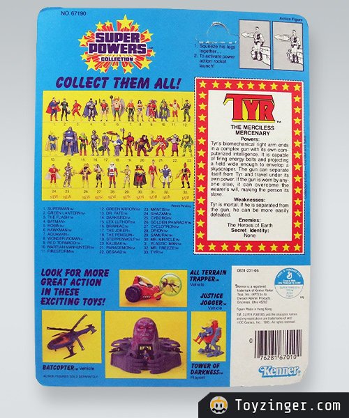 Super Powers Vintage Figure 1986