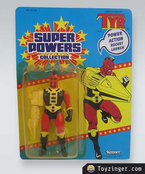 Super Powers Vintage Figure 1986