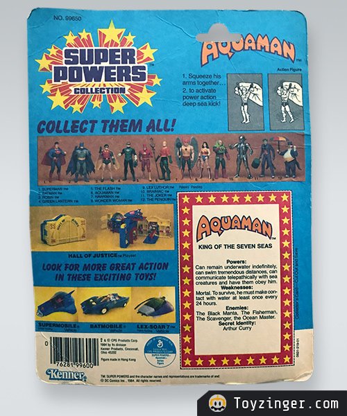 Super Powers Vintage Figure 1984