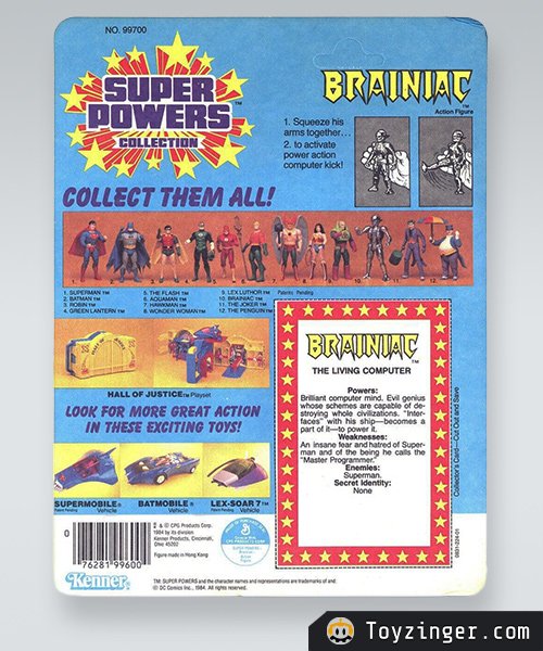 Super Powers Vintage Figure 1984