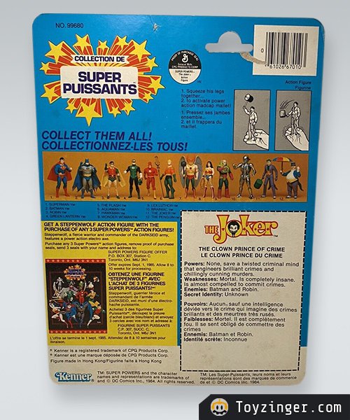 Super Powers Vintage Figure 1984