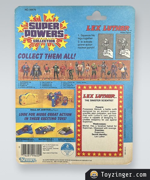 Super Powers Vintage Figure 1984
