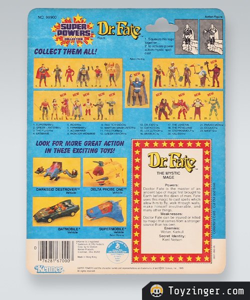 Super Powers Vintage Figure 1985